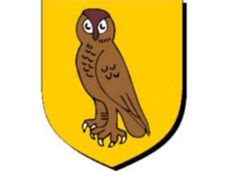 Sticker Custom Preview Image #048959 Crests Emblems Birds Owl3