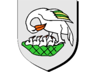 Sticker Custom Preview Image #048962 Crests Emblems Birds Pelican