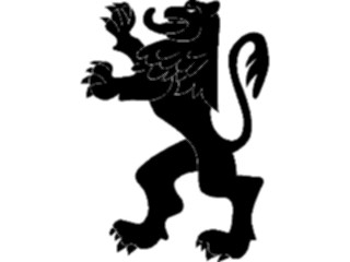 Sticker Custom Preview Image #049073 Crests Emblems General Lion4