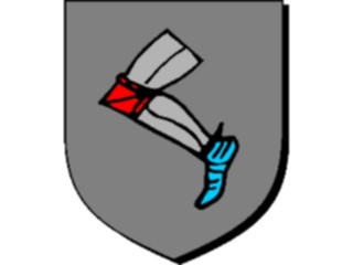 Sticker Custom Preview Image #049127 Crests Emblems Human Leg