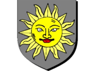 Sticker Custom Preview Image #049318 Crests Emblems Inanimate Sun2