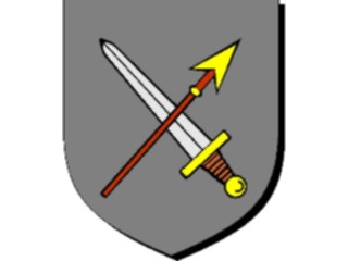 Sticker Custom Preview Image #049342 Crests Emblems Inanimate Weapons Crossed5