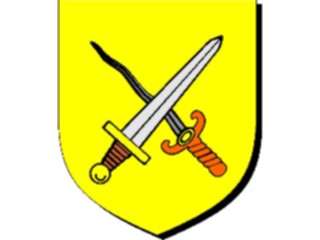 Sticker Custom Preview Image #049345 Crests Emblems Inanimate Weapons Crossed8