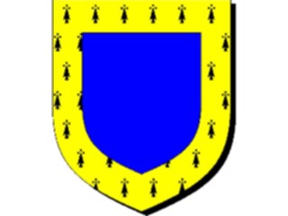 Sticker Custom Preview Image #049429 Crests Emblems Shields Border Erminois