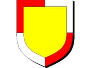 Sticker Custom Preview Image #049438 Crests Emblems Shields Border Quarter