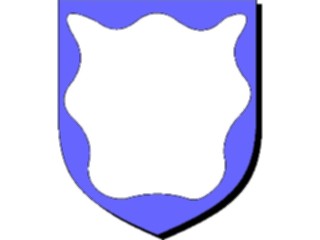 Sticker Custom Preview Image #049440 Crests Emblems Shields Border Wavy