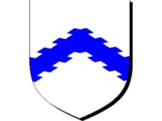 Sticker Custom Preview Image #049445 Crests Emblems Shields Chevron Raguly