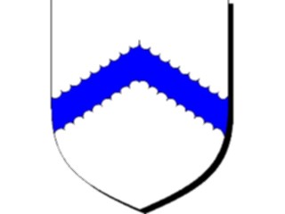 Sticker Custom Preview Image #049455 Crests Emblems Shields Chevrons Engrailed