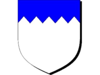 Sticker Custom Preview Image #049463 Crests Emblems Shields Chiefs Dancette