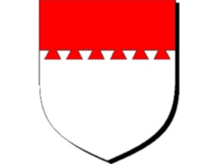 Sticker Custom Preview Image #049464 Crests Emblems Shields Chiefs Dovetailed