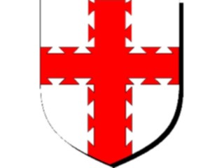 Sticker Custom Preview Image #049480 Crests Emblems Shields Cross Dovetailed