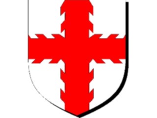 Sticker Custom Preview Image #049493 Crests Emblems Shields Cross Raguly