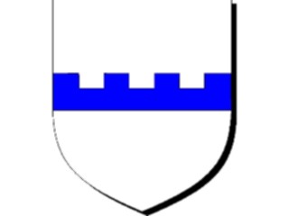 Sticker Custom Preview Image #049526 Crests Emblems Shields Fess Embattled1