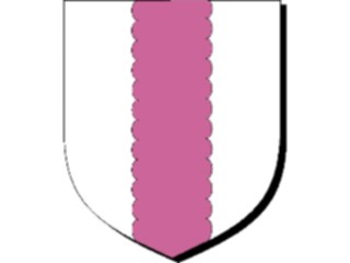 Sticker Custom Preview Image #049566 Crests Emblems Shields Pale Invected