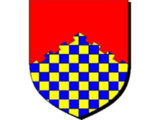 Sticker Custom Preview Image #049595 Crests Emblems Shields Per Chevron Embattled3