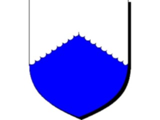 Sticker Custom Preview Image #049597 Crests Emblems Shields Per Chevron Engraved1