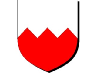 Sticker Custom Preview Image #049607 Crests Emblems Shields Per Fess Dancette