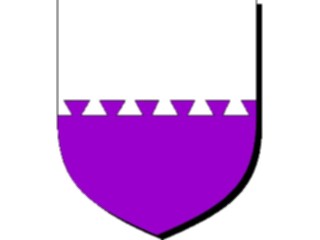 Sticker Custom Preview Image #049608 Crests Emblems Shields Per Fess Dovetailed