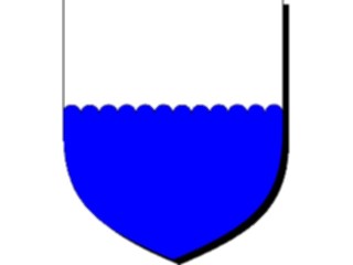 Sticker Custom Preview Image #049610 Crests Emblems Shields Per Fess Engrailed