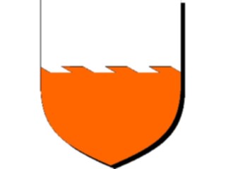 Sticker Custom Preview Image #049614 Crests Emblems Shields Per Fess Raguly
