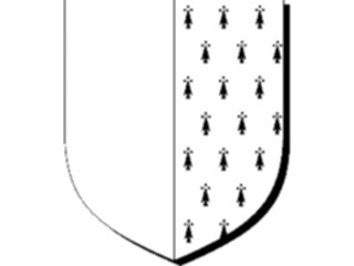 Sticker Custom Preview Image #049617 Crests Emblems Shields Per Pale Ermine