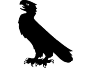 Sticker Custom Preview Image #049751 Crests Emblems Silhouettes Bird14