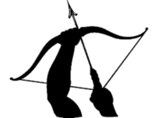 Sticker Custom Preview Image #049759 Crests Emblems Silhouettes Bow