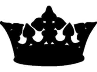 Sticker Custom Preview Image #049773 Crests Emblems Silhouettes Crown2