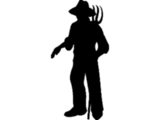 Sticker Custom Preview Image #049794 Crests Emblems Silhouettes Farmer