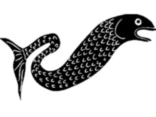 Sticker Custom Preview Image #049795 Crests Emblems Silhouettes Fish