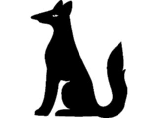 Sticker Custom Preview Image #049804 Crests Emblems Silhouettes Fox2
