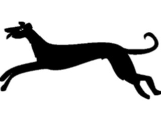Sticker Custom Preview Image #049809 Crests Emblems Silhouettes Greyhound1