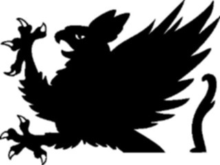 Sticker Custom Preview Image #049812 Crests Emblems Silhouettes Griffin1