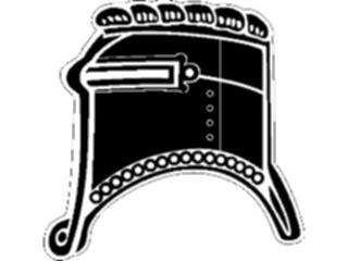 Sticker Custom Preview Image #049826 Crests Emblems Silhouettes Helmet2