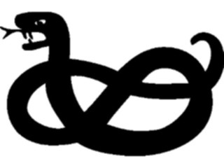 Sticker Custom Preview Image #049901 Crests Emblems Silhouettes Snake1