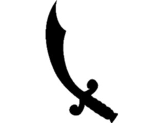 Sticker Custom Preview Image #049916 Crests Emblems Silhouettes Sword1