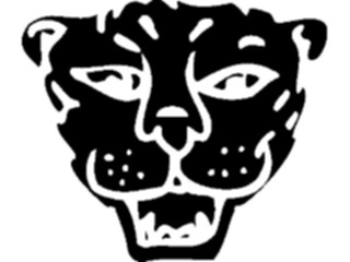 Sticker Custom Preview Image #049921 Crests Emblems Silhouettes Tiger Head