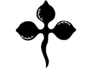 Sticker Custom Preview Image #049926 Crests Emblems Silhouettes Trefoil