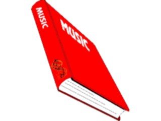 Sticker Custom Preview Image #050144 Education Schools Books Book Music1