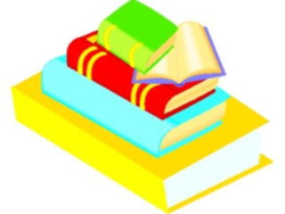 Sticker Custom Preview Image #050201 Education Schools Books Books34