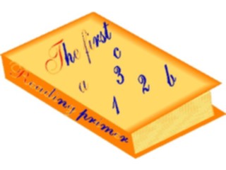 Sticker Custom Preview Image #050222 Education Schools Books First Book