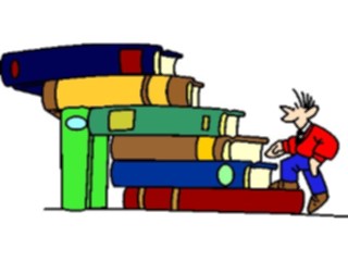 Sticker Custom Preview Image #050301 Education Schools Cartoons Books1