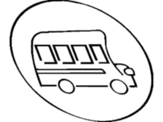 Sticker Custom Preview Image #050331 Education Schools Cartoons Bus1