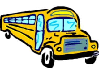 Sticker Custom Preview Image #050333 Education Schools Cartoons Bus3