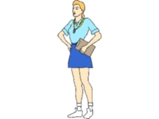 Sticker Custom Preview Image #050368 Education Schools Cartoons Coach1