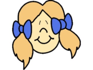 Sticker Custom Preview Image #050420 Education Schools Cartoons Face Female