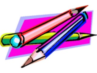 Sticker Custom Preview Image #050630 Education Schools Cartoons Pencils