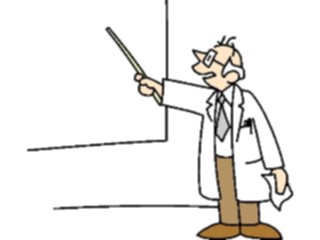 Sticker Custom Preview Image #050643 Education Schools Cartoons Professor2