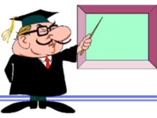 Sticker Custom Preview Image #050646 Education Schools Cartoons Professor5