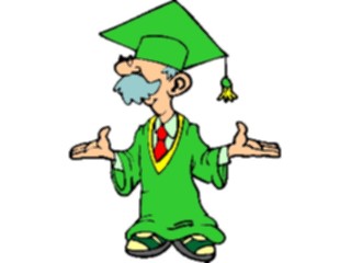 Sticker Custom Preview Image #050649 Education Schools Cartoons Professor8